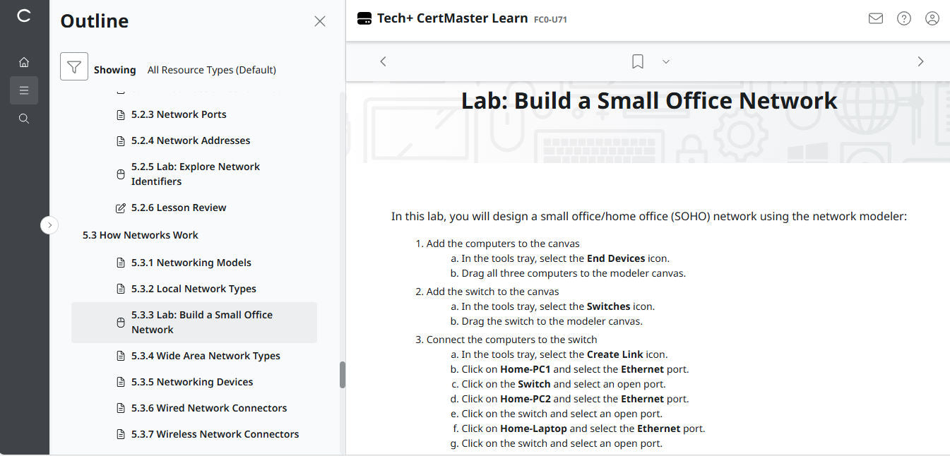 CertMaster Learn – Tech+ (V6) – (New Account ) 2-Month Access