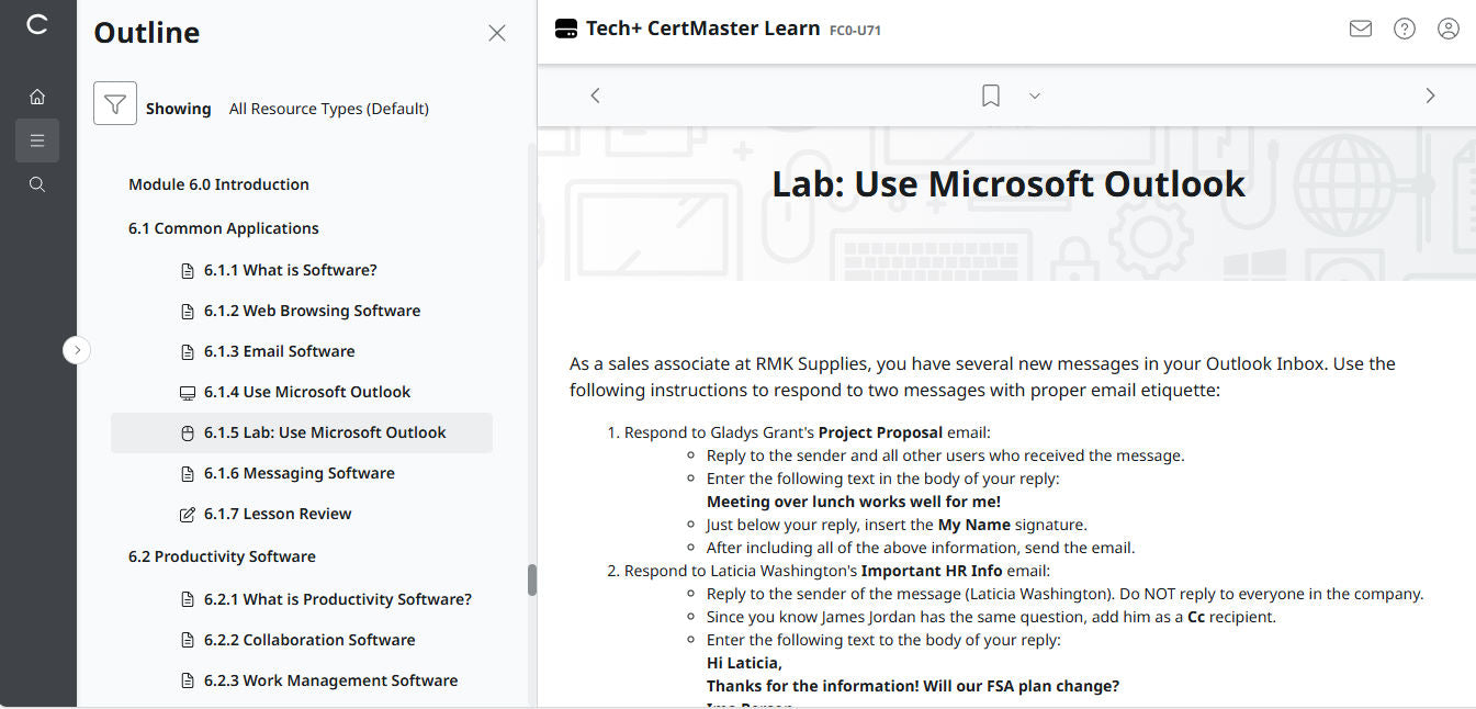 CertMaster Learn – Tech+ (V6) – (New Account ) 2-Month Access
