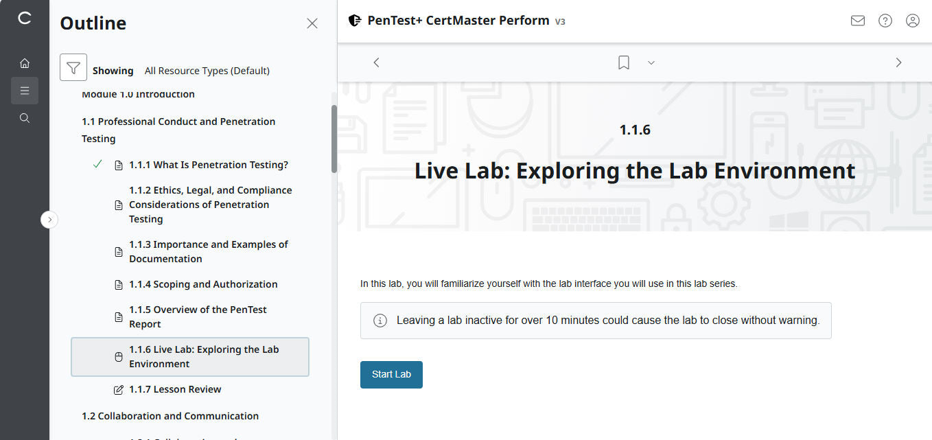 🛒Special Offer - CertMaster Perform for PenTest+ PT0-003 (3 Month Access)