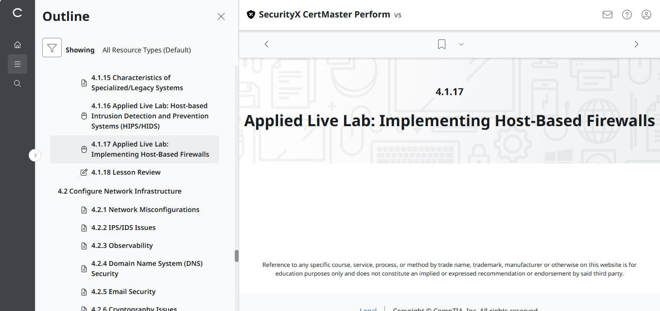 CertMaster Perform for CompTIA SecurityX (CASP+) CAS-005  3-Month Access (🛒Special Offer)